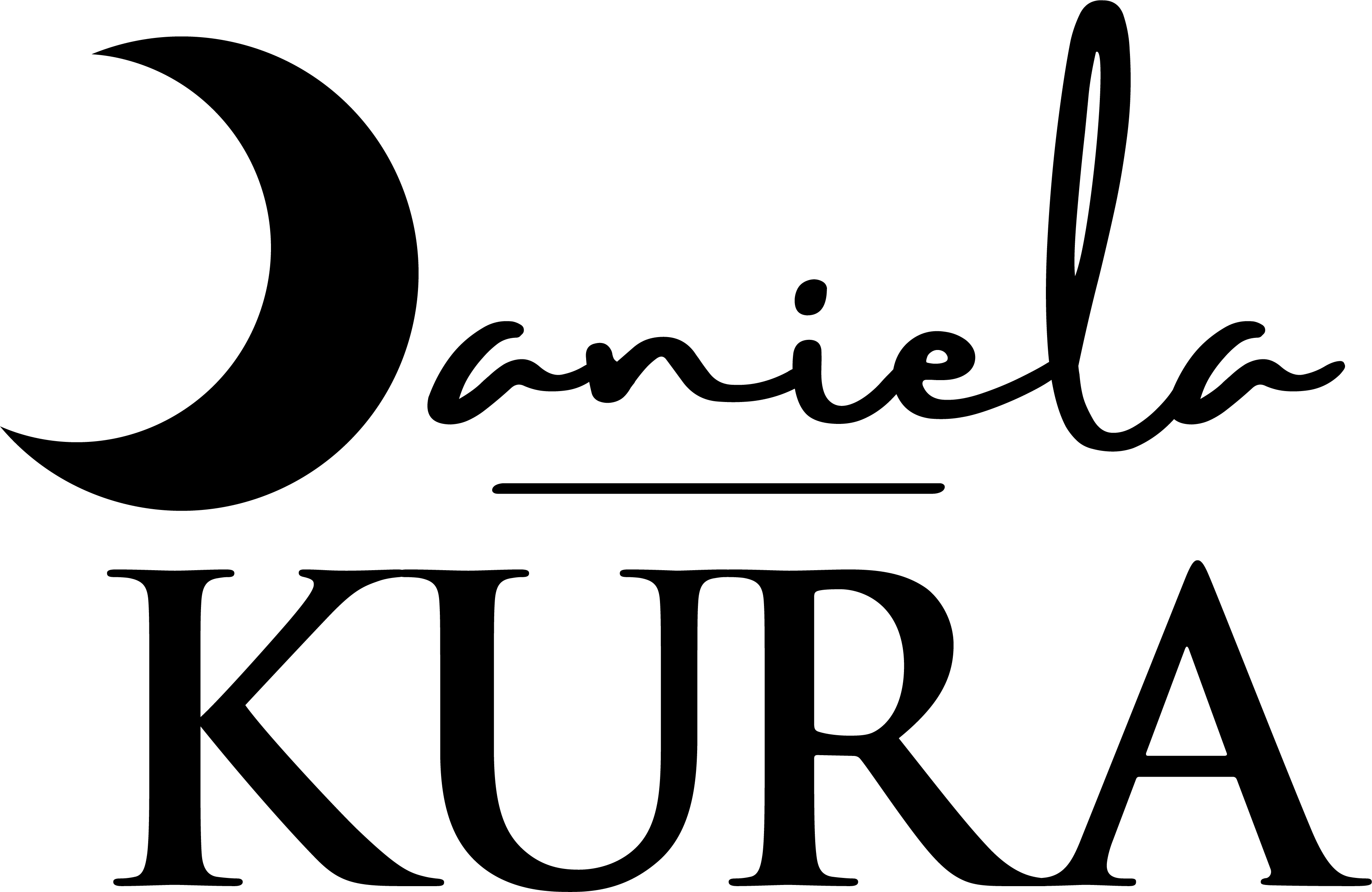 Daniela Kura - Logo - RGB zwart